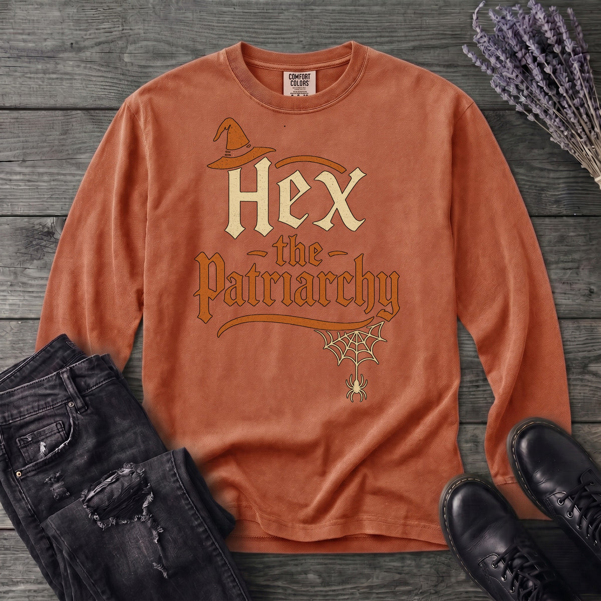 Hex The Patriarchy Long Sleeve T-Shirt