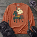 Ghost Carousel Horse Long Sleeve T-Shirt