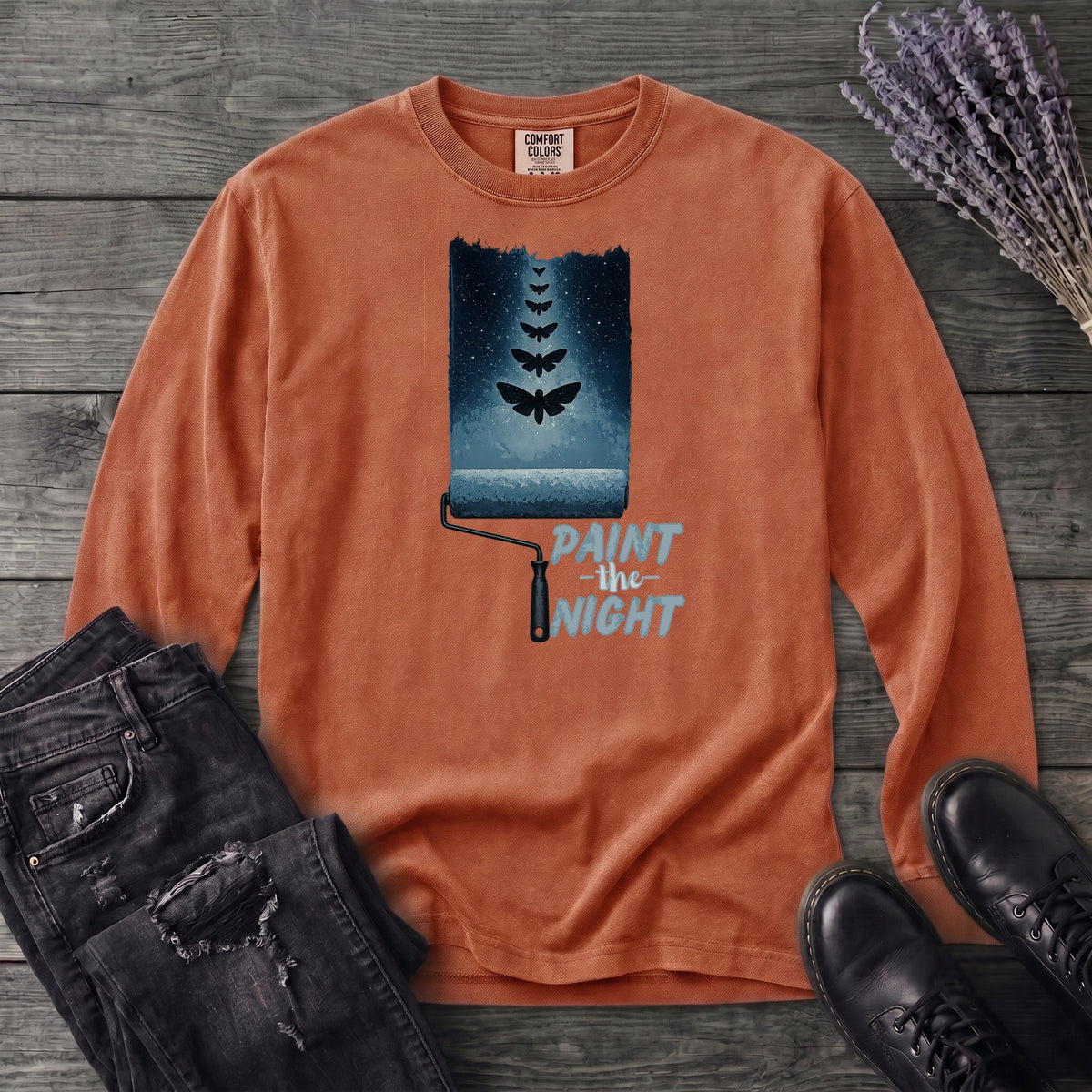 Paint The Night Long Sleeve T-Shirt