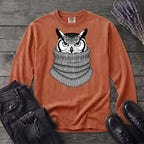 Owl In Cowl Long Sleeve T-Shirt