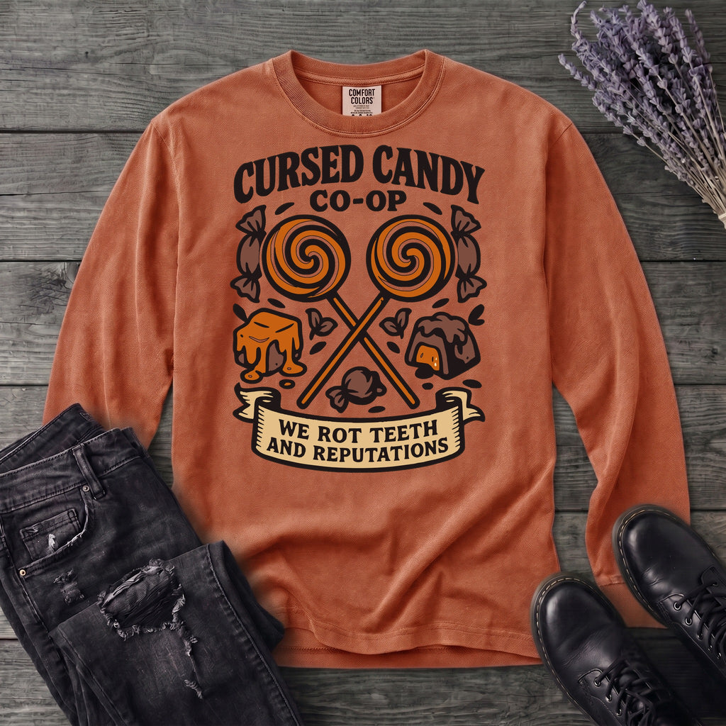 Cursed Candy Co Op Long Sleeve T-Shirt