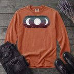 Grunge Moon Phase Trio Long Sleeve T-Shirt