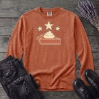 Pie And Stars Long Sleeve T-Shirt