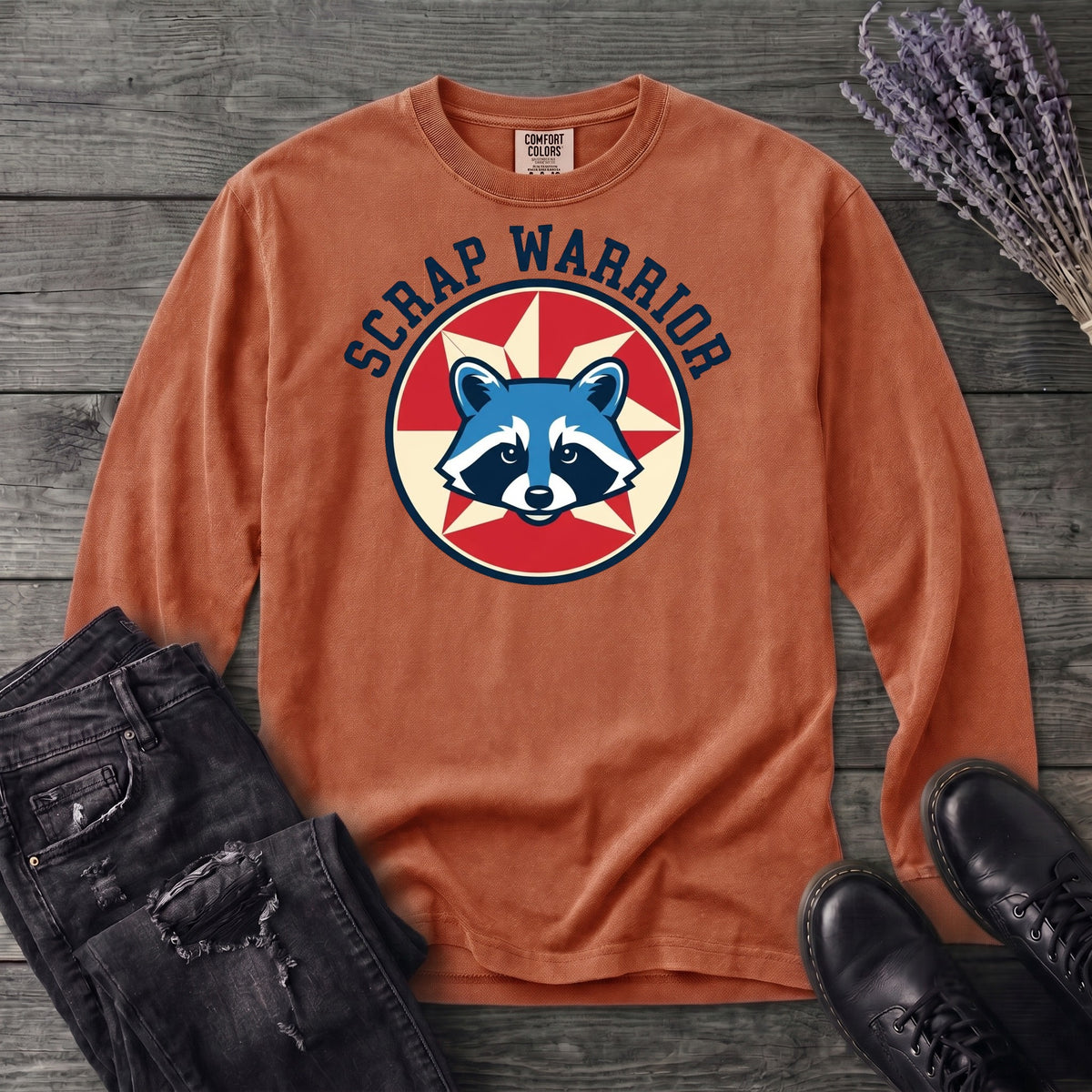 Scrap Warrior Long Sleeve T-Shirt