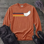 Retro Ghost Long Sleeve T-Shirt