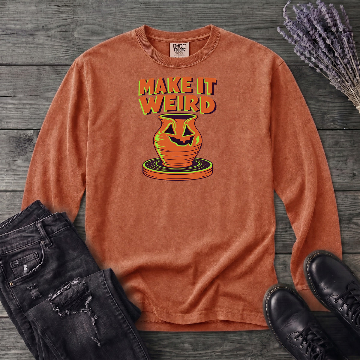 Make It Weird Long Sleeve T-Shirt