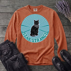 stay strange celestial cat Long Sleeve T-Shirt