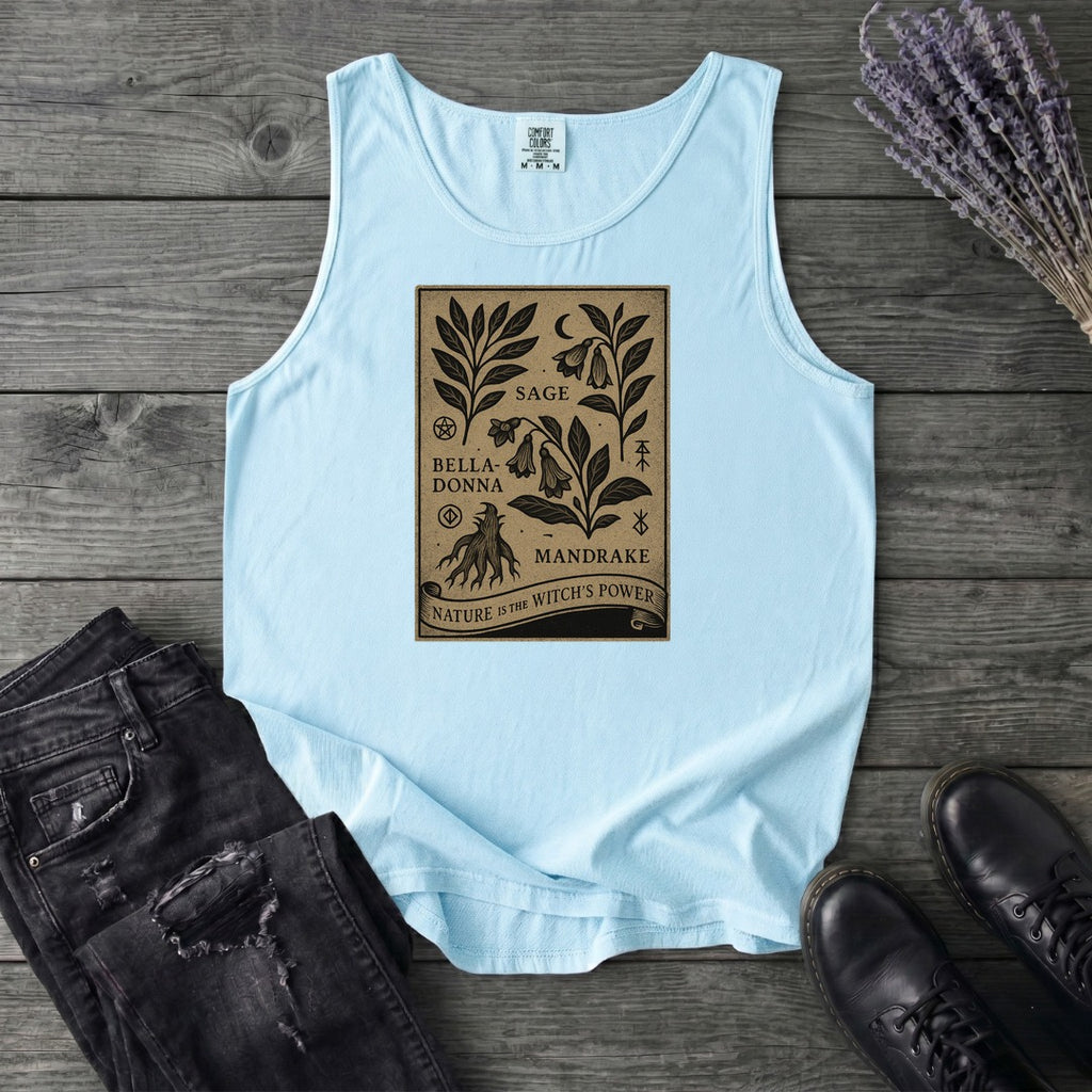 Nature Is The Witchs Power Tank Top