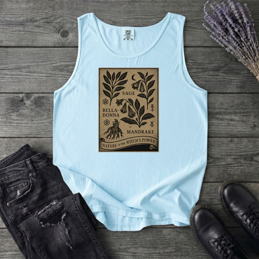 Nature Is The Witchs Power Tank Top