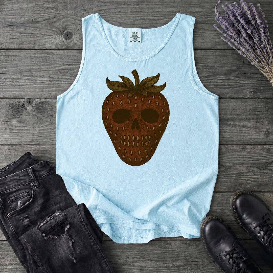Strawberry Skull Tank Top