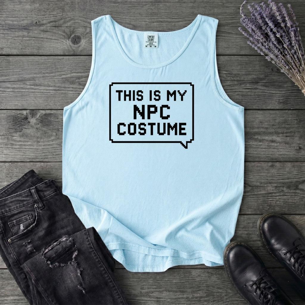 This Is My Npc Costume Tank Top