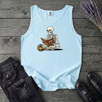 Skeleton Reading Tank Top