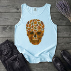 autumn leaves skull Tank Top