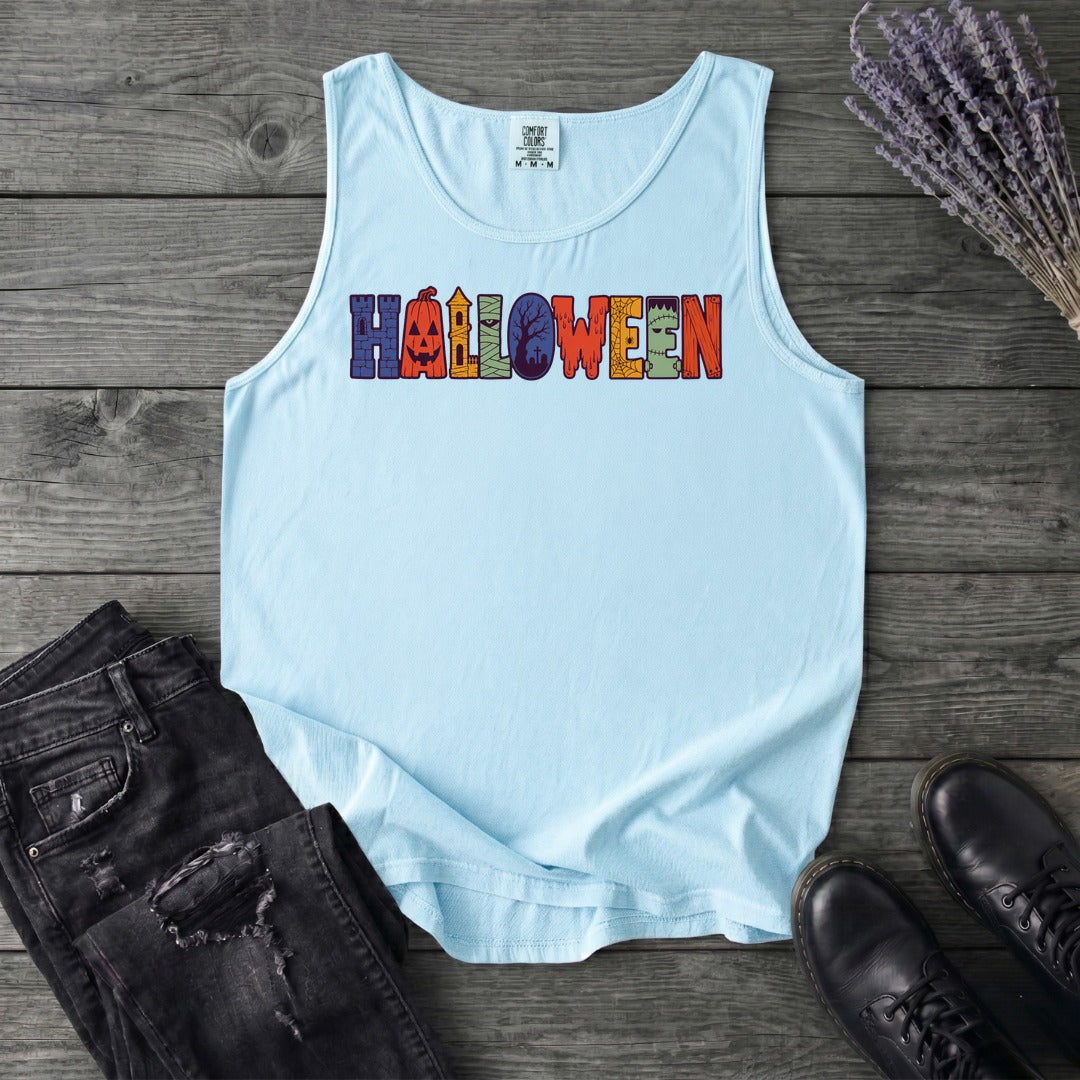 Halloween Icons Tank Top