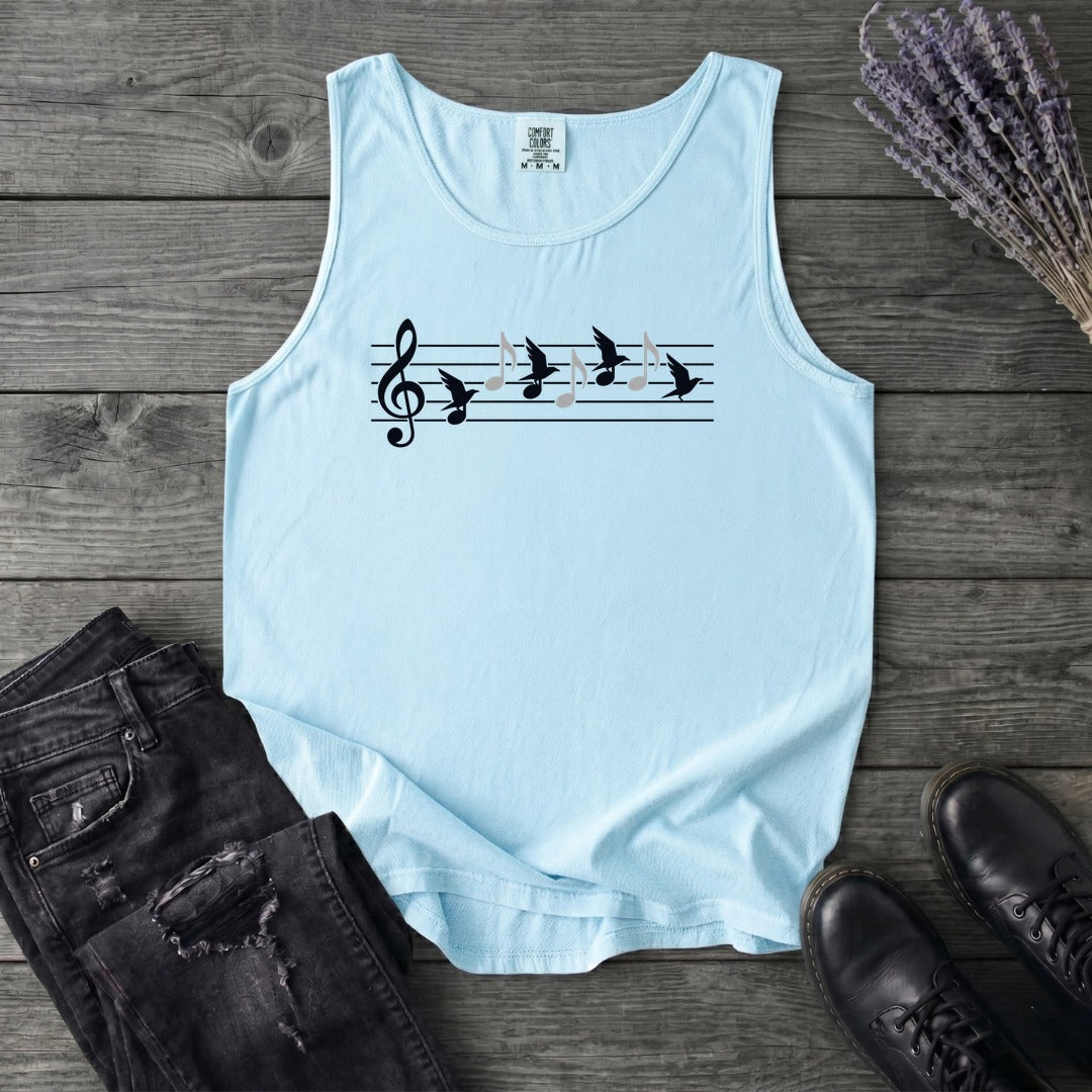 Music In Flight Tank Top