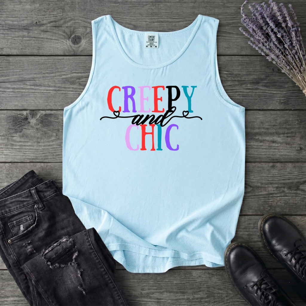 Creepy And Chic Tank Top