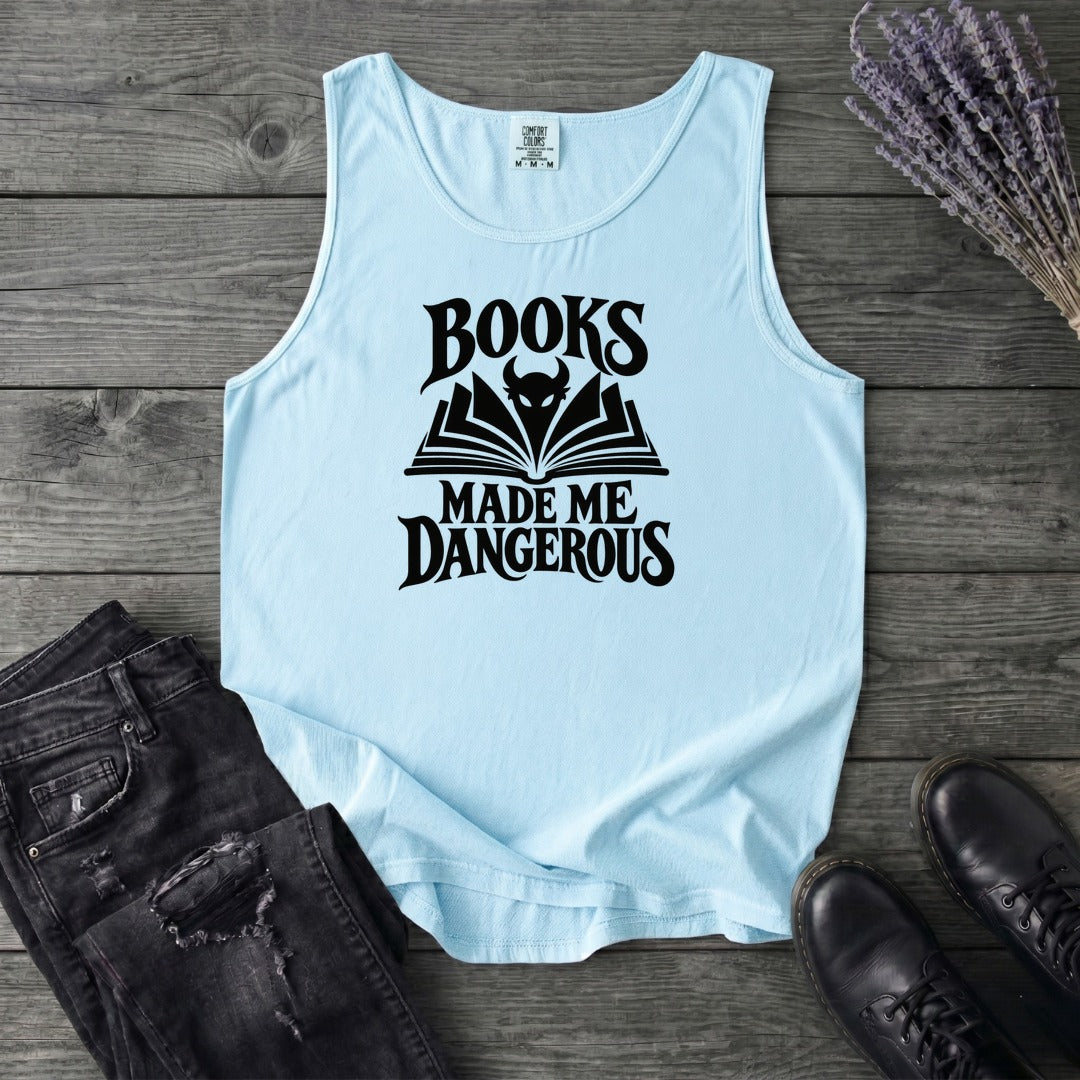 Books Made Me Dangerous Tank Top