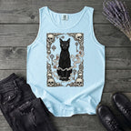 Cat Skull Card Tank Top