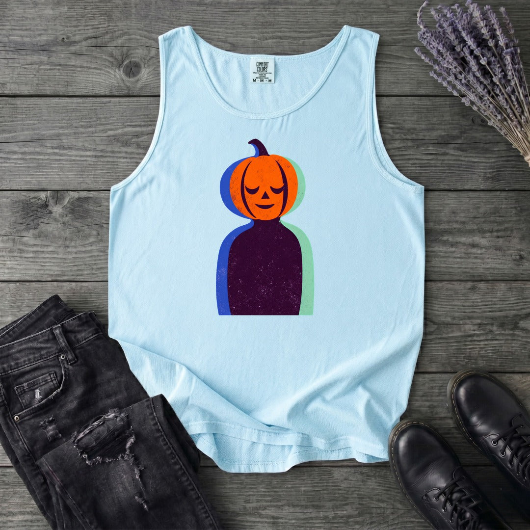 Serene Pumpkin Tank Top