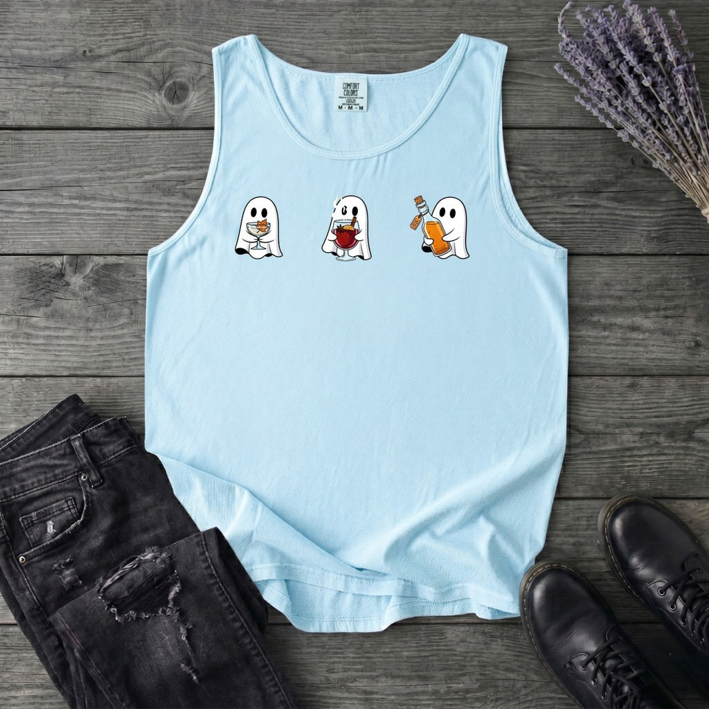 Ghosts With Booze Tank Top