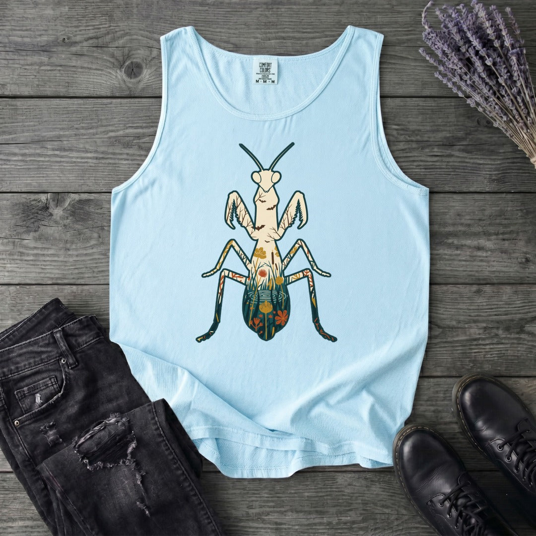 Mantis Silhouette Tank Top