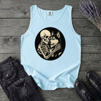 Skeleton Husky Hug Tank Top