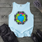 Grunge Star Ghost Tank Top