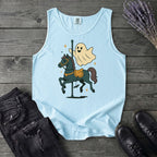 Ghost Carousel Horse Tank Top