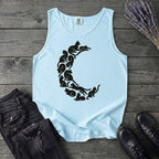 crescent moon black cats Tank Top