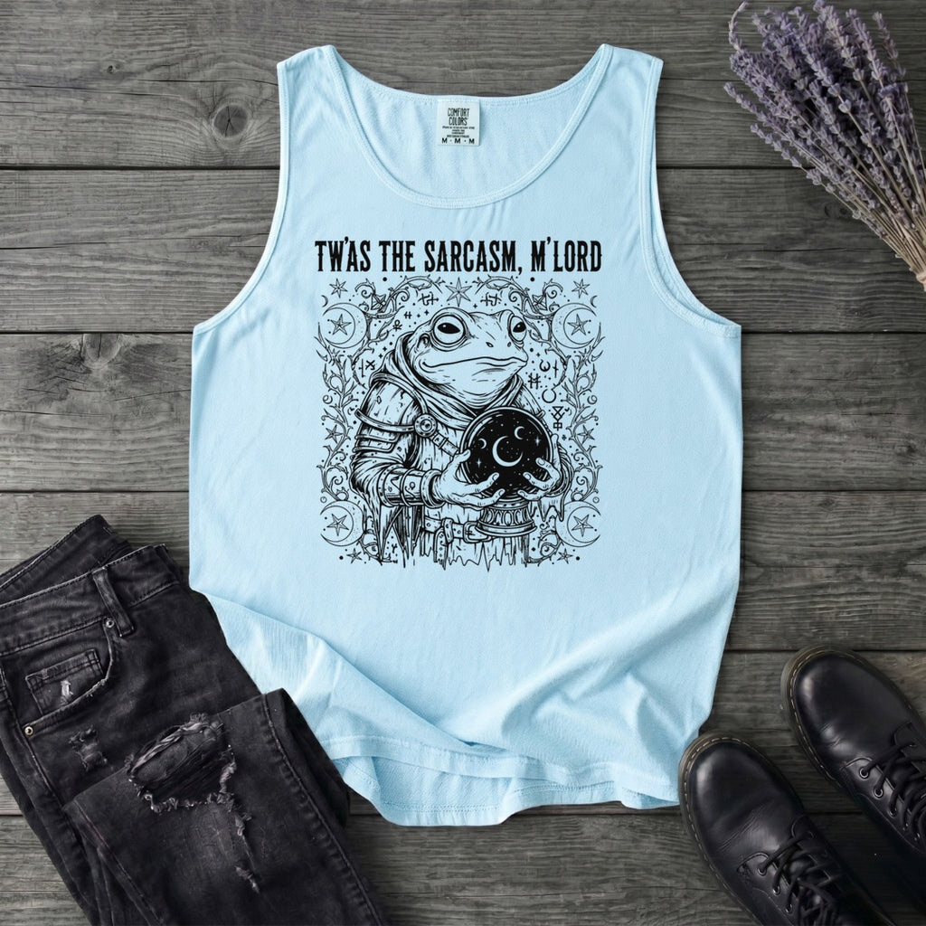 Twas The Sarcasm Frog Tank Top