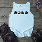 Four Jack-O-Lanterns Tank Top