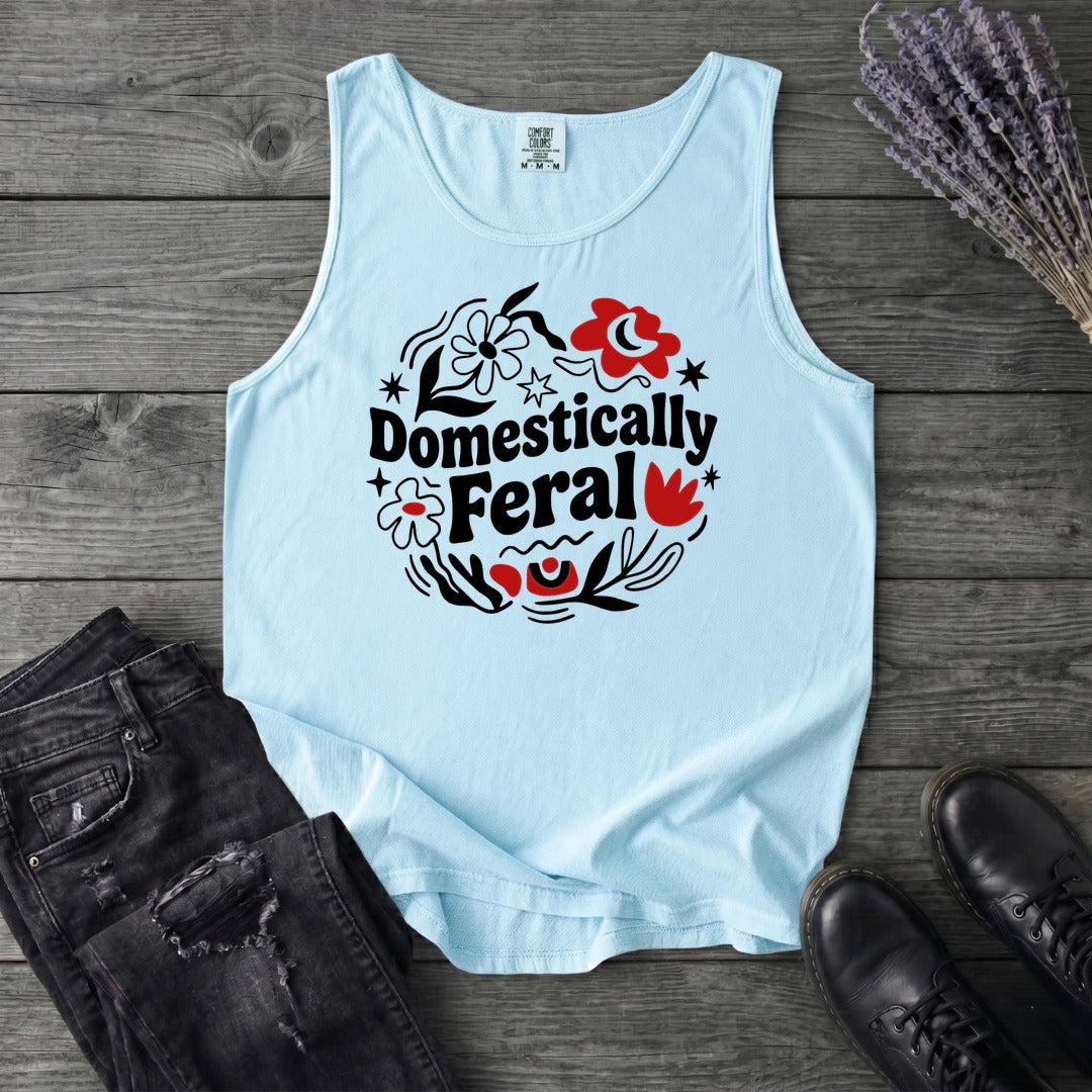 domestically feral Tank Top