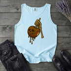 Caramel Apple Skull Tank Top