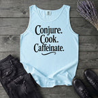 Conjure Cook Caffeinate Tank Top