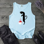 Black Cat And Cranberries Tank Top