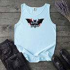 Love Sucks Punk Bat Tank Top