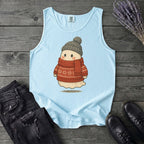 Christmas Sweater Ghost Tank Top
