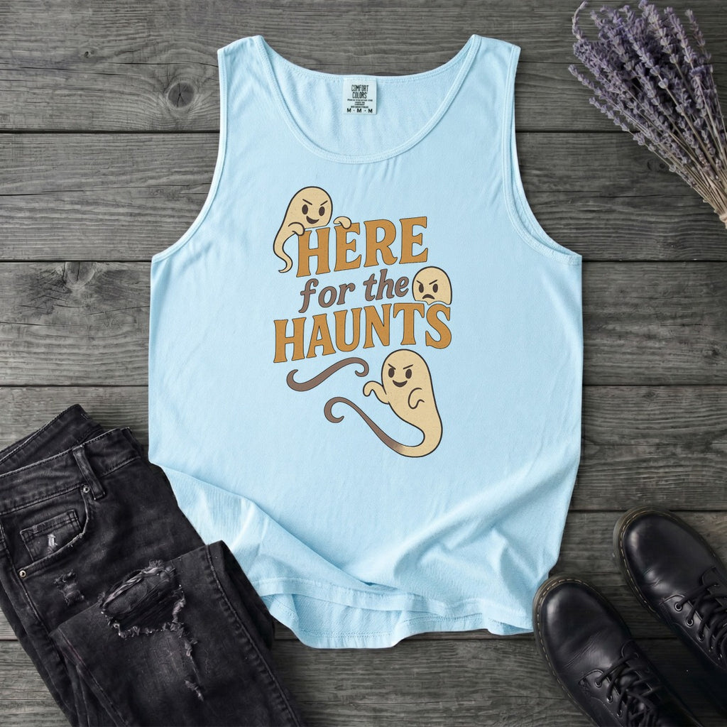 Here For The Haunt Tank Top