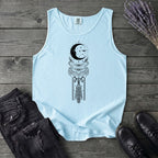 Art Nouveau Crescent Moths Tank Top