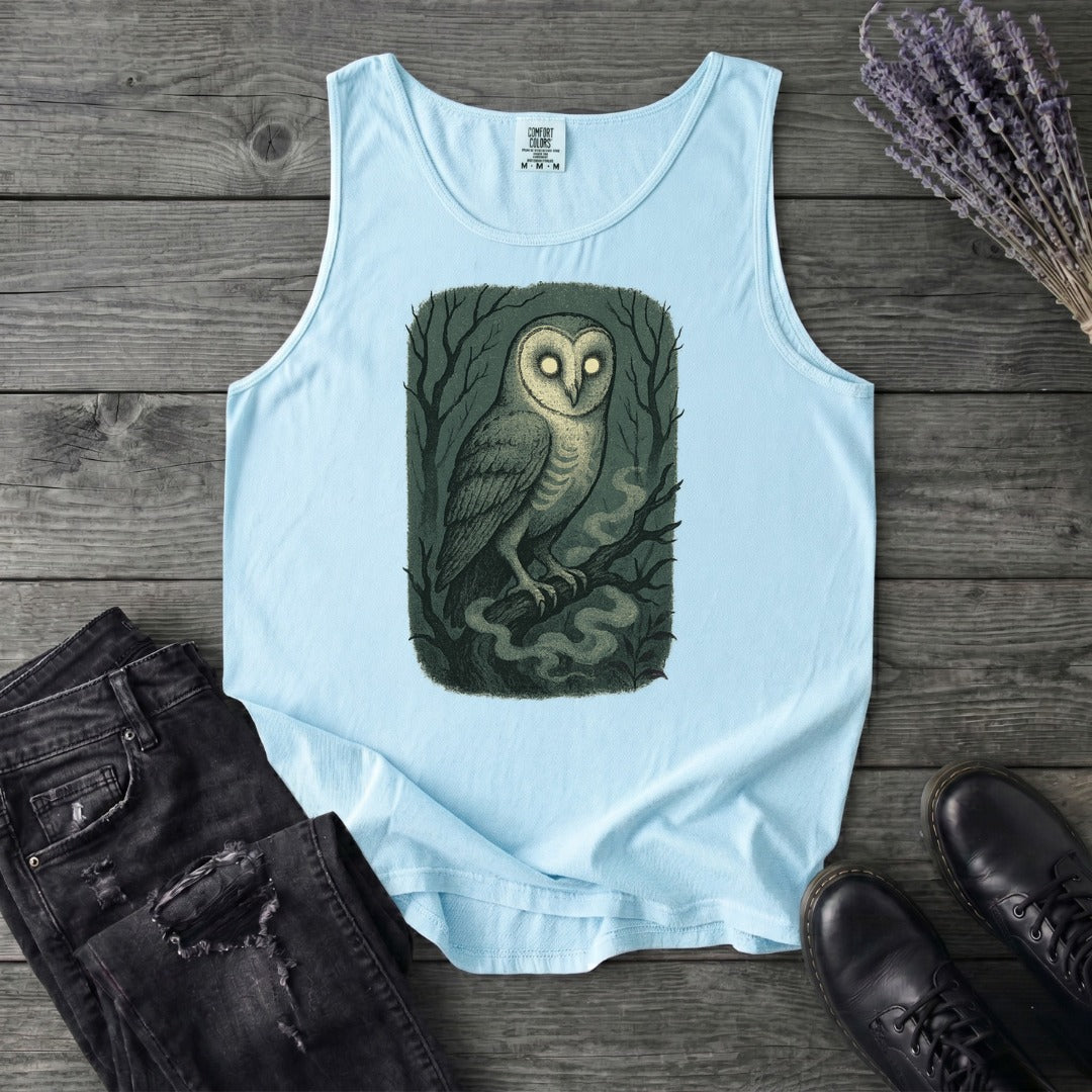 Woodland Spirits Owl Tank Top