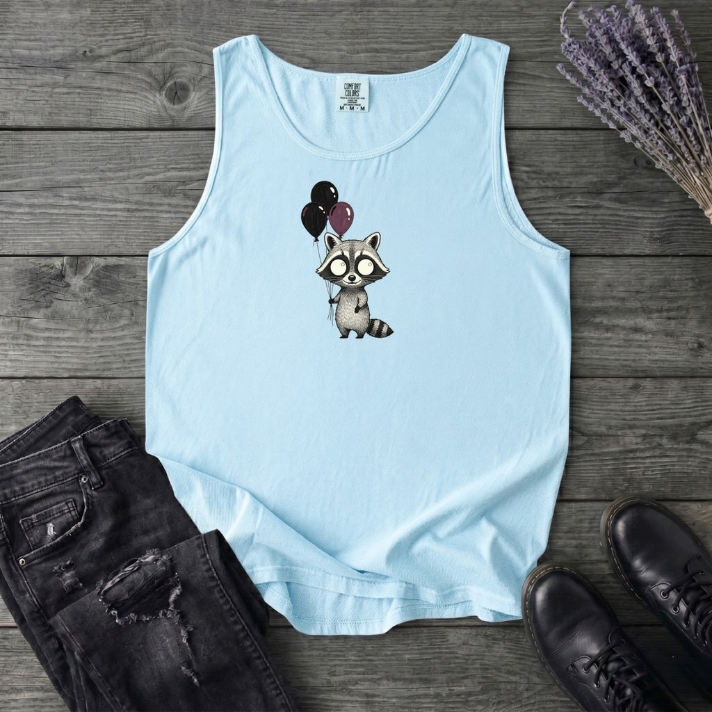 Raccoon Balloons Tank Top