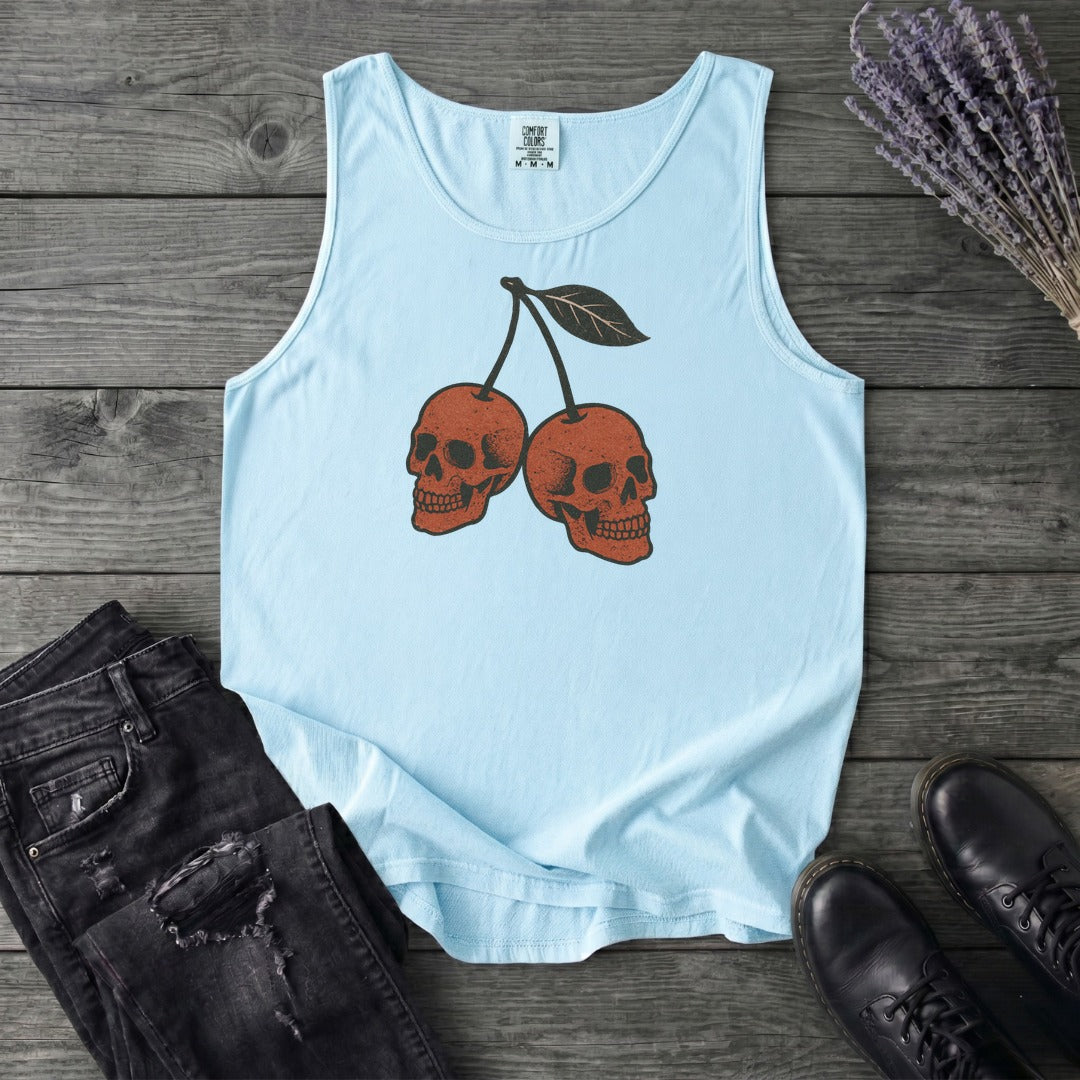 Skull Cherries Tank Top