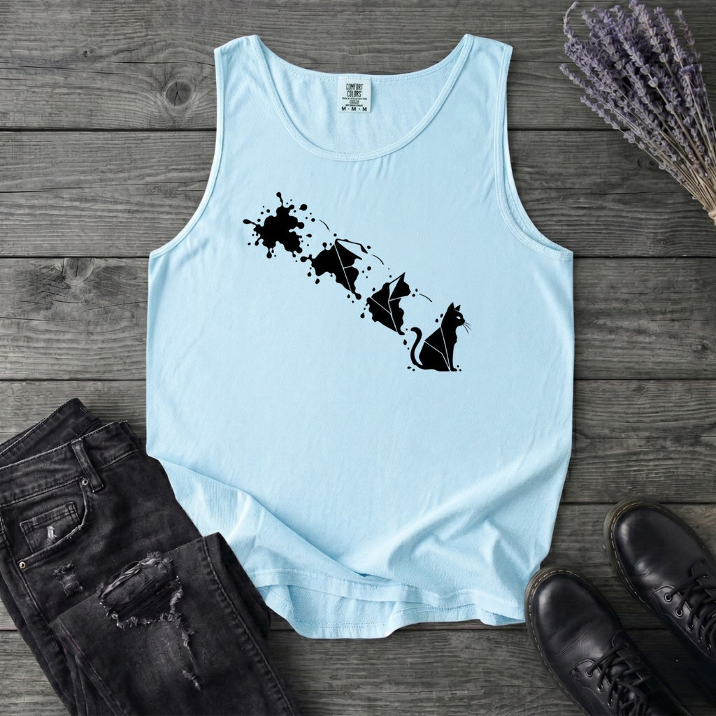 Inkblot Cat Tank Top