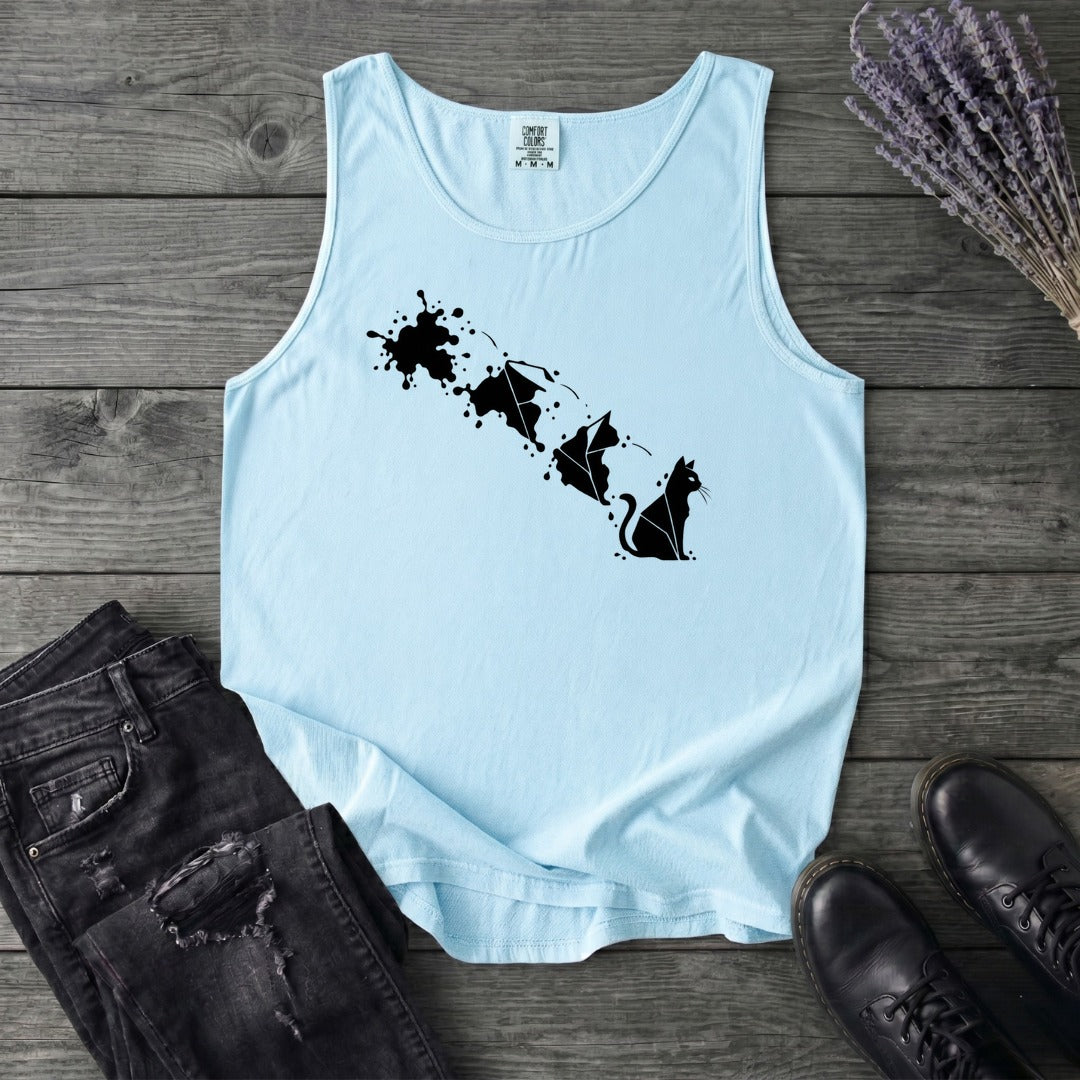 Inkblot Cat Tank Top