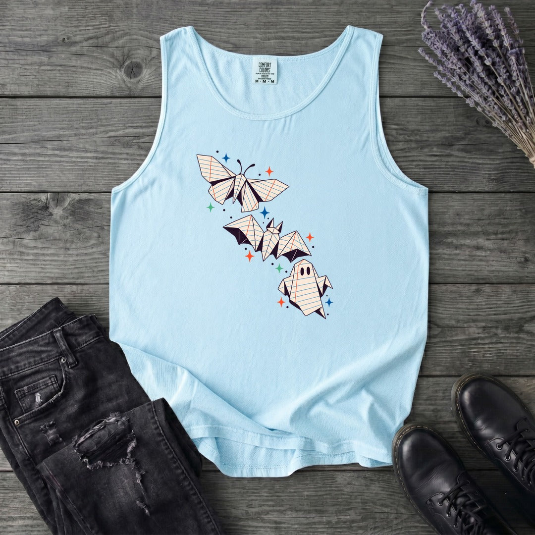 Spooky Notes Tank Top