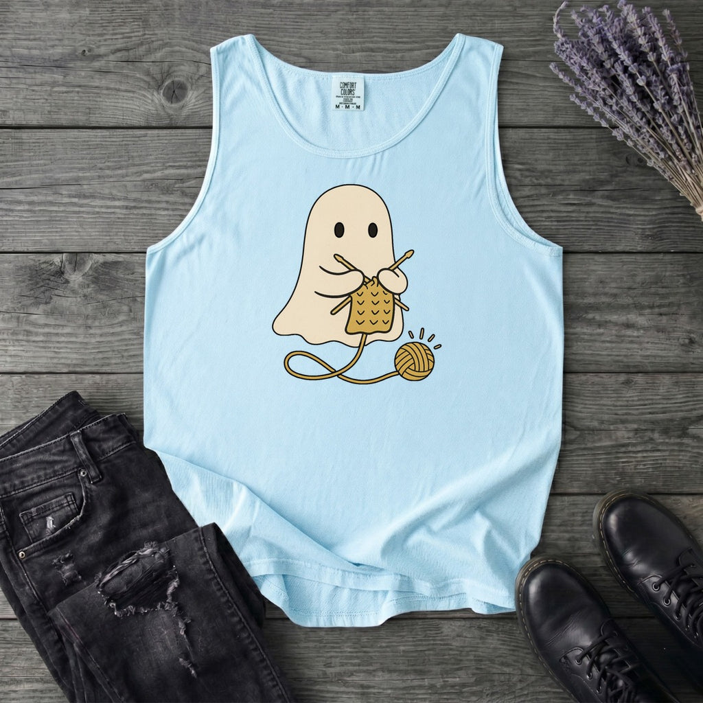 Knitting Ghost Tank Top
