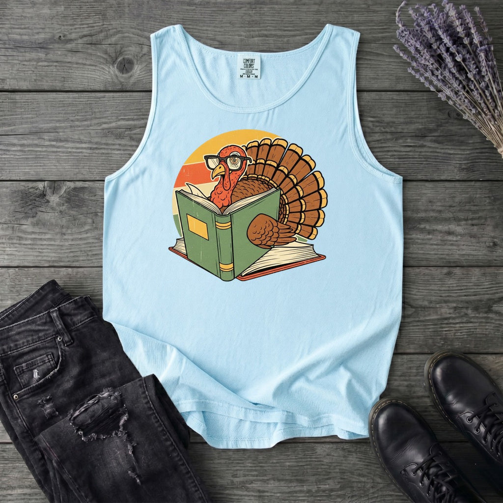 Turkey Reading Tank Top
