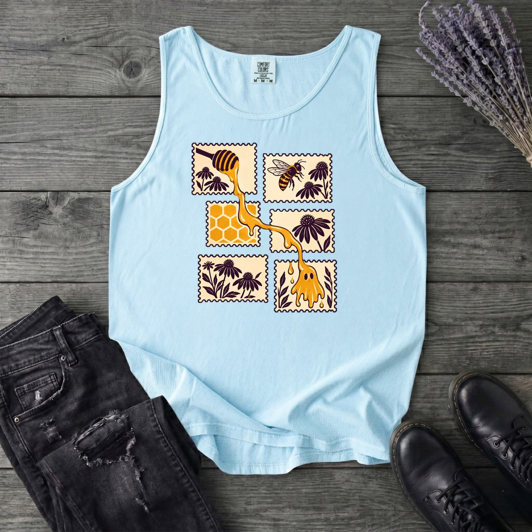 Honey Ghost Stamps Tank Top