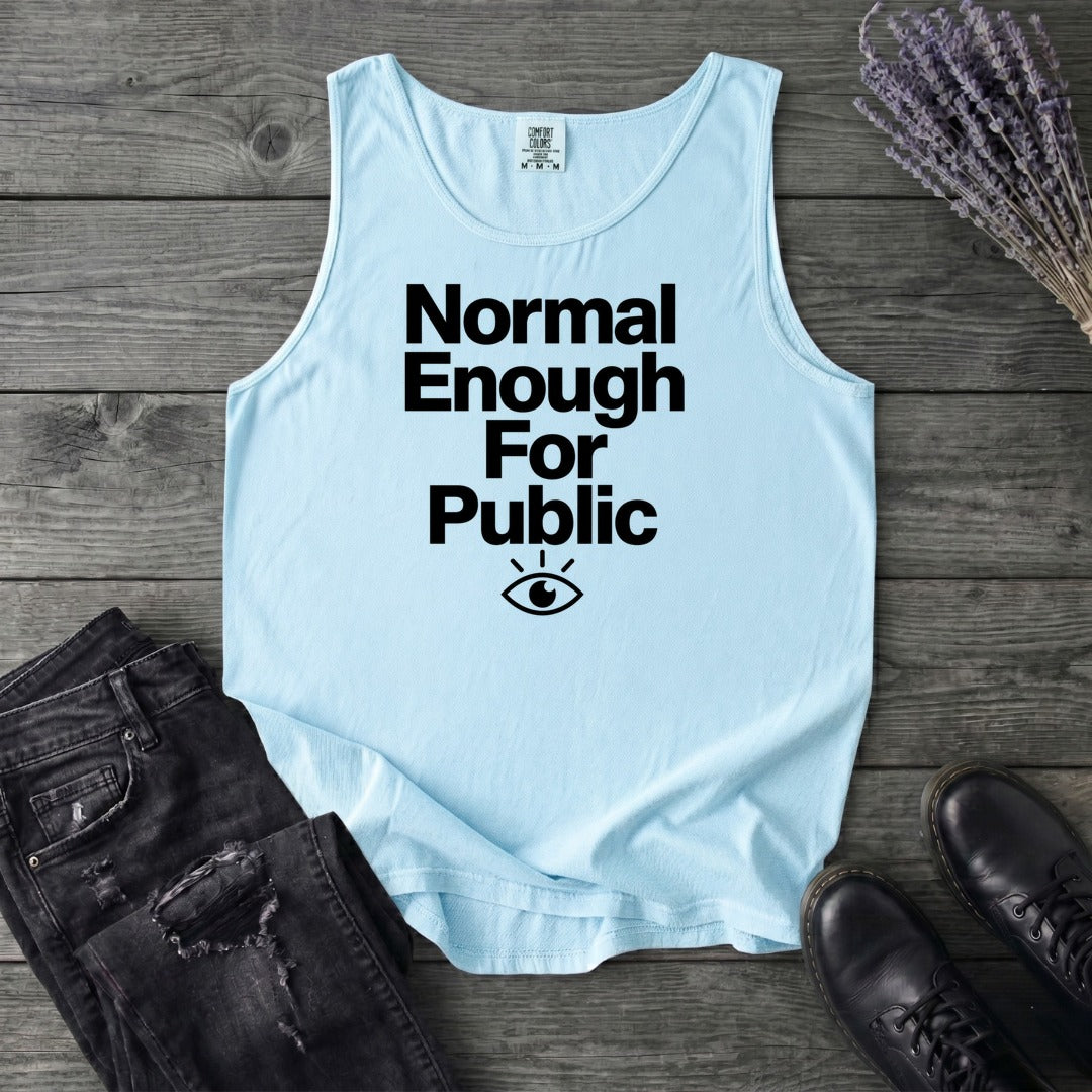 Normal Enough For Public Tank Top