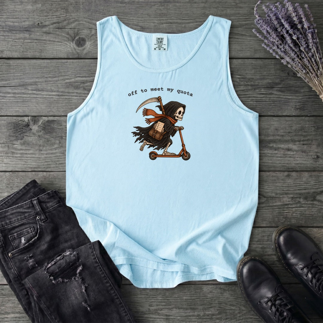 Off To Meet My Quota Tank Top